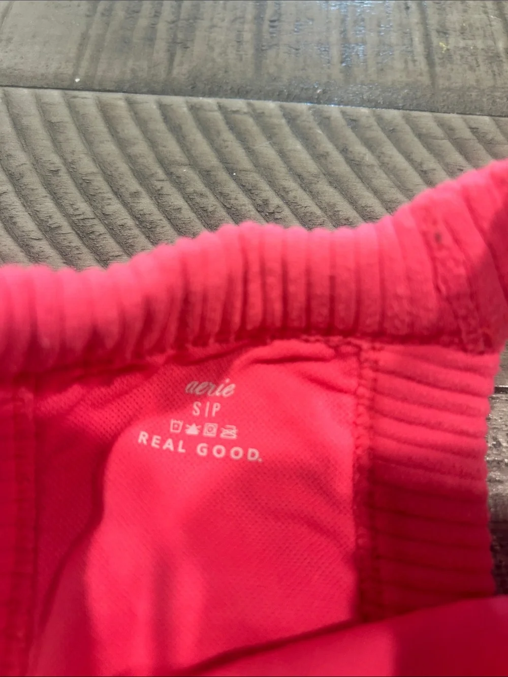 aerie fitted ribbed